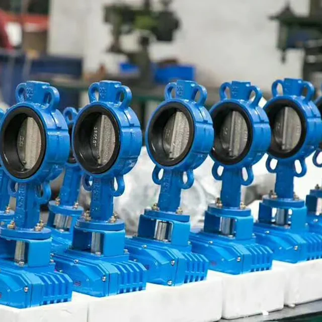 DN50-1000 PN16 CL150 Wafer Butterfly Valve application view