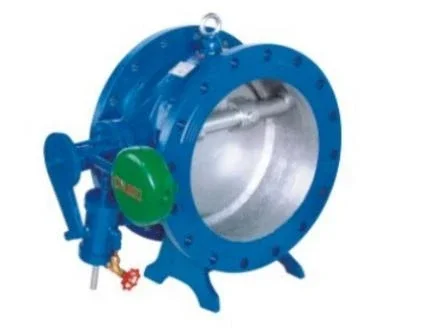 Butterfly Buffering Check Valve