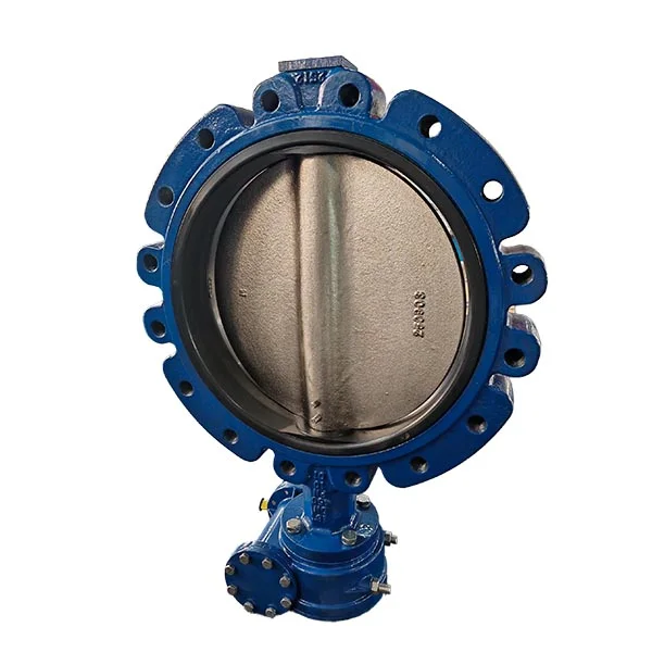 18′′ Hard Back Seat Lug Butterfly Valve with Pin DN450 PN10 product view