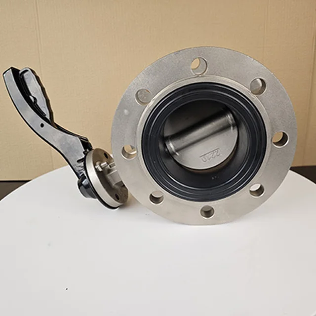 EPDM Seat C954 Disc Hydraulic Flange Butterfly Valve application view