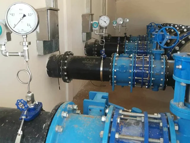 EX700 series Expansion Joint Ductile iron flanged application view