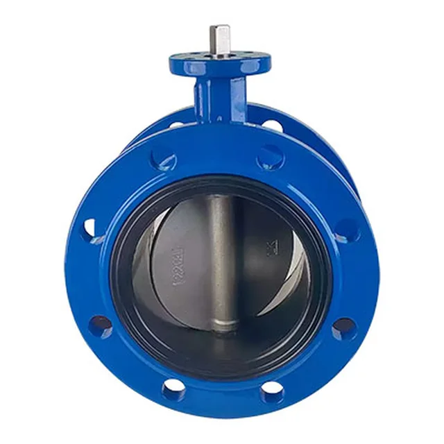 EN593 Replaceable EPDM Seat DI Flange Butterfly Valve product view