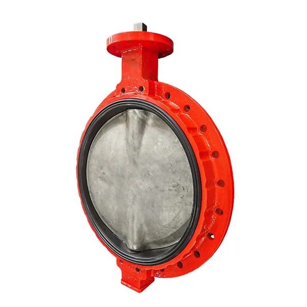 DN700 WCB Soft Replaceable Seat Single Flange Butterfly Valve product view