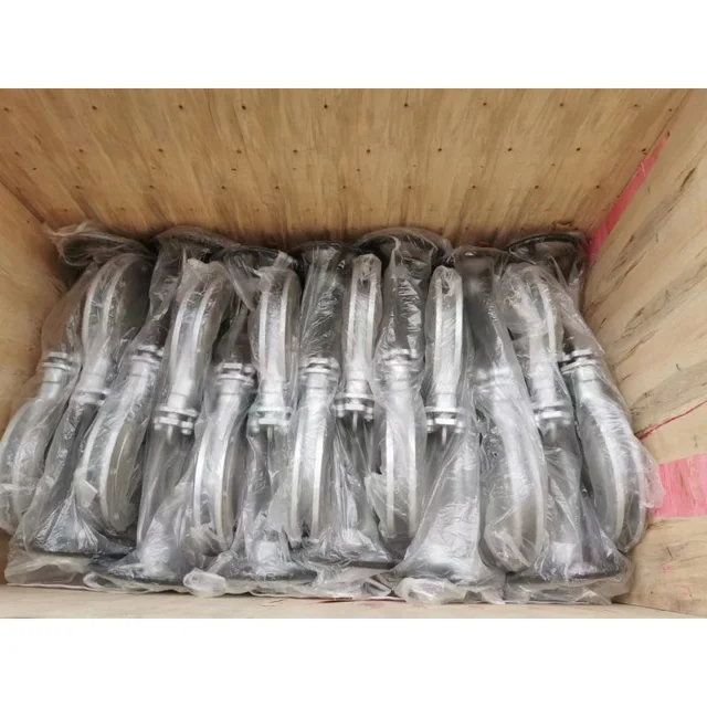 SS/DI PN10/16 Class150 Flange Knife Gate Valve application view
