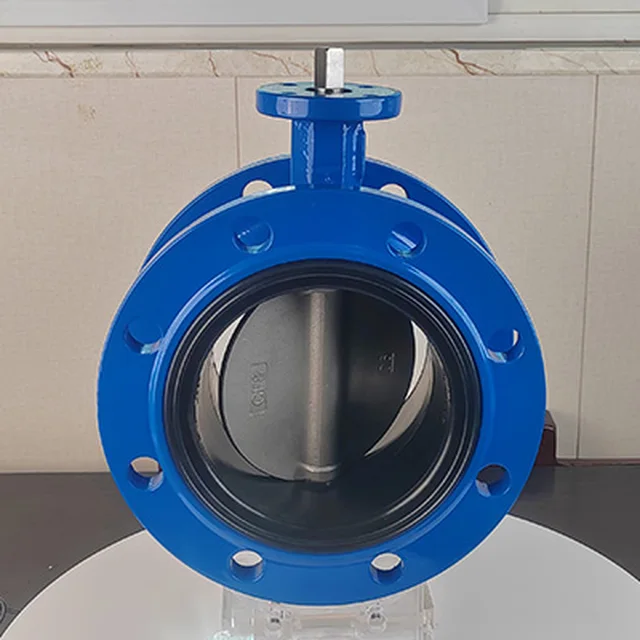 EPDM Seat C954 Disc Hydraulic Flange Butterfly Valve product view