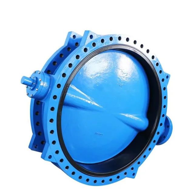 DN1200 Flange Butterfly Valve with Supporting Legs