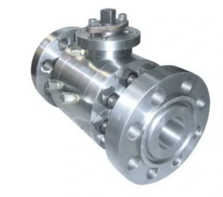 Forged Steel Metal-Seated Trunnion Ball Valve