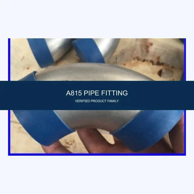A815 Pipe Fitting application view