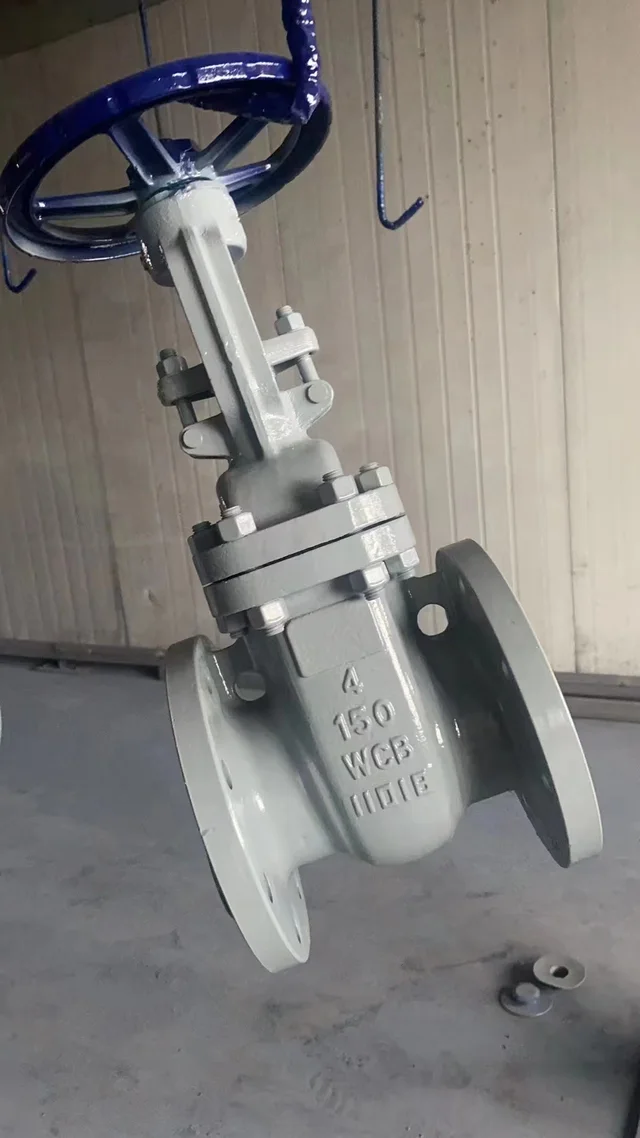 ASME 150lb/600lb WCB Cast Steel Gate Valve application view