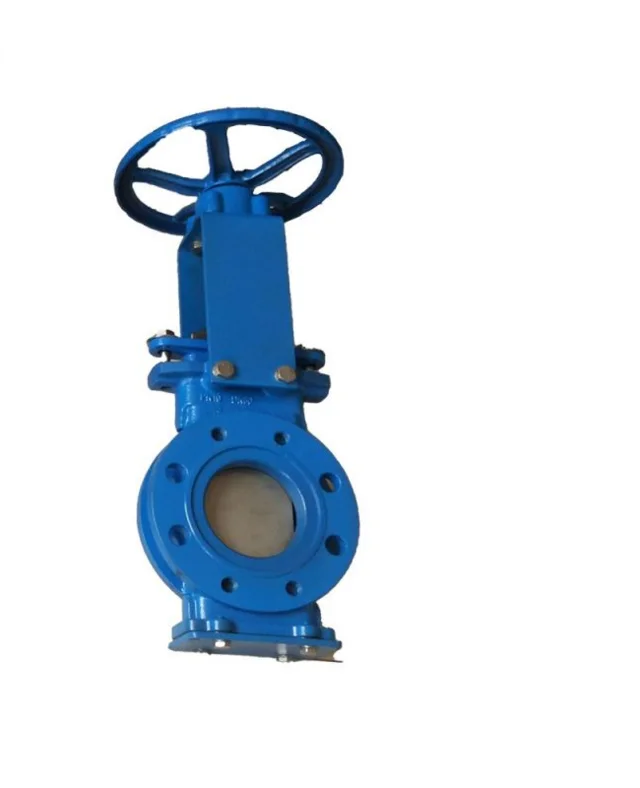SS/DI PN10/16 Class150 Flange Knife Gate Valve
